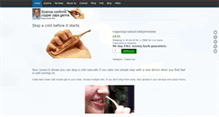Desktop Screenshot of copperzap.com